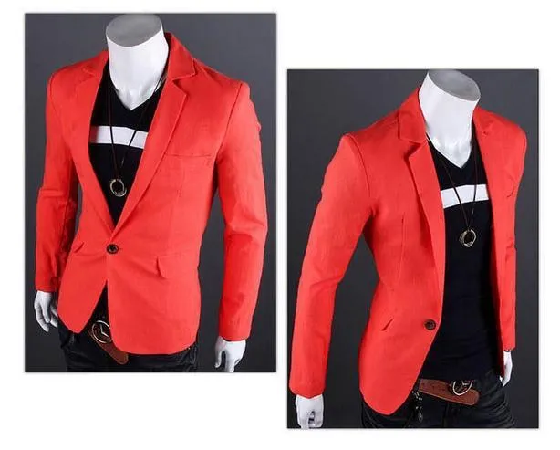Men's Fashion Casual Suit Jacket