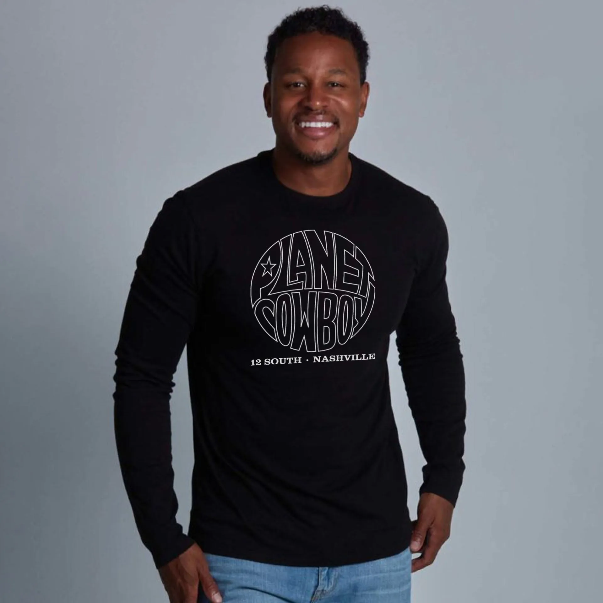 Men's Logo Long Sleeve Bamboo Tees