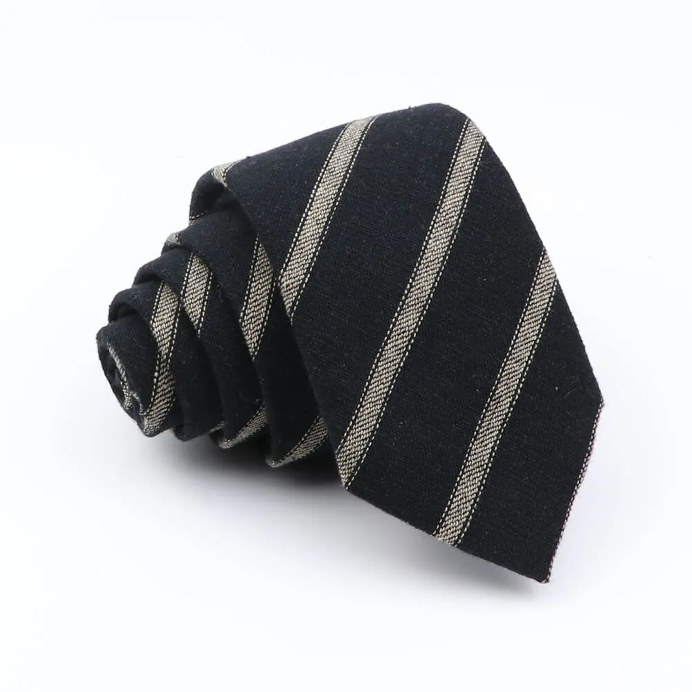 Mens Plaid Ties Classic Cotton Skinny Necktie Striped Blue Red Tie For Wedding Party Casual Neckties Suits Necktie Cravat Gift