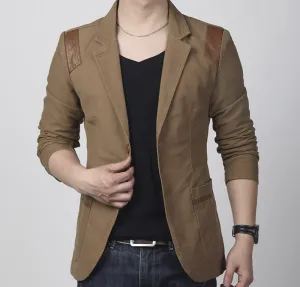 Men's Pocket Design Blazer