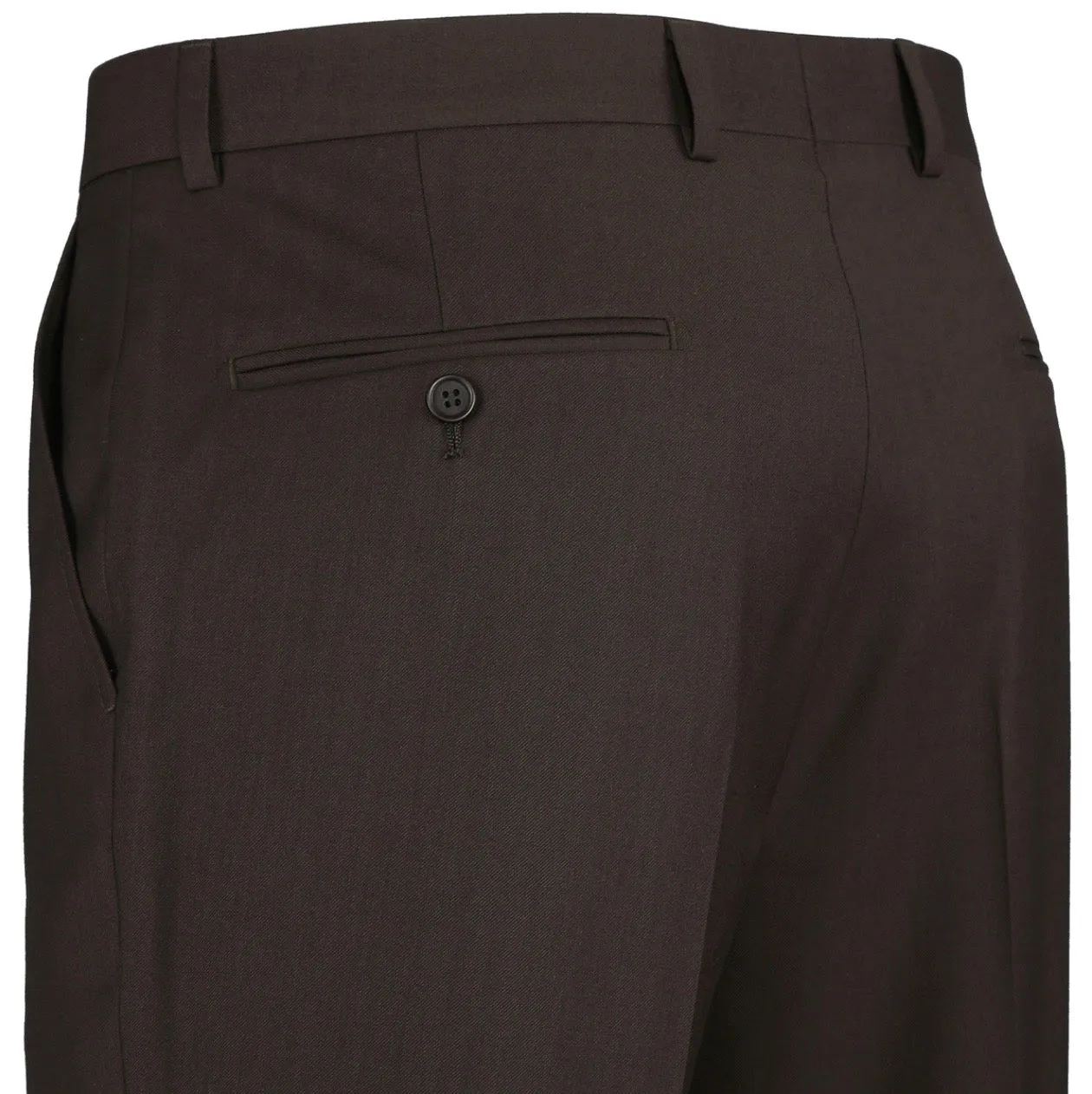 Men's Renoir Two Piece Brown Slim Fit Suit