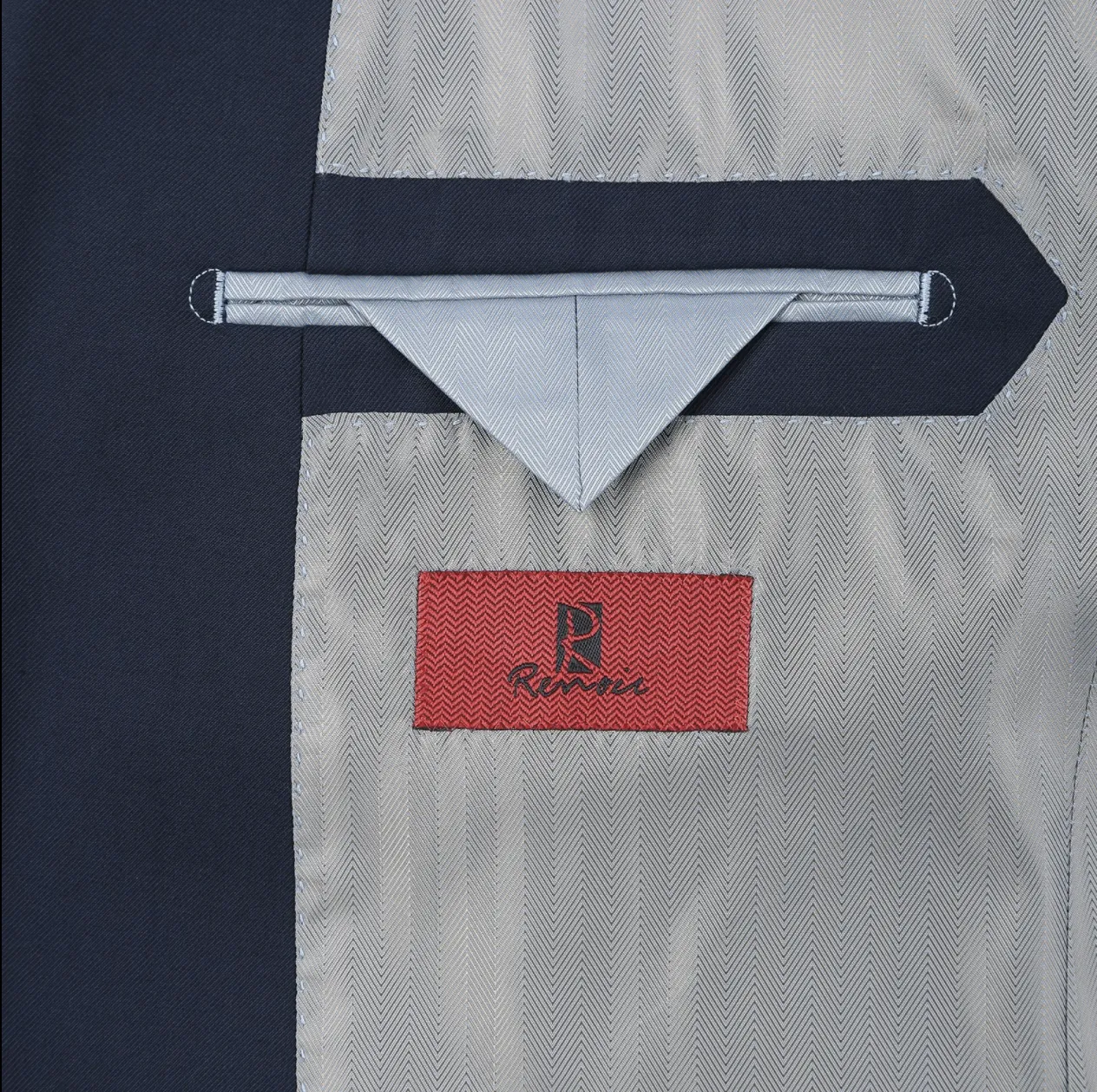 Men's Renoir Two Piece Navy Classic Fit Suit