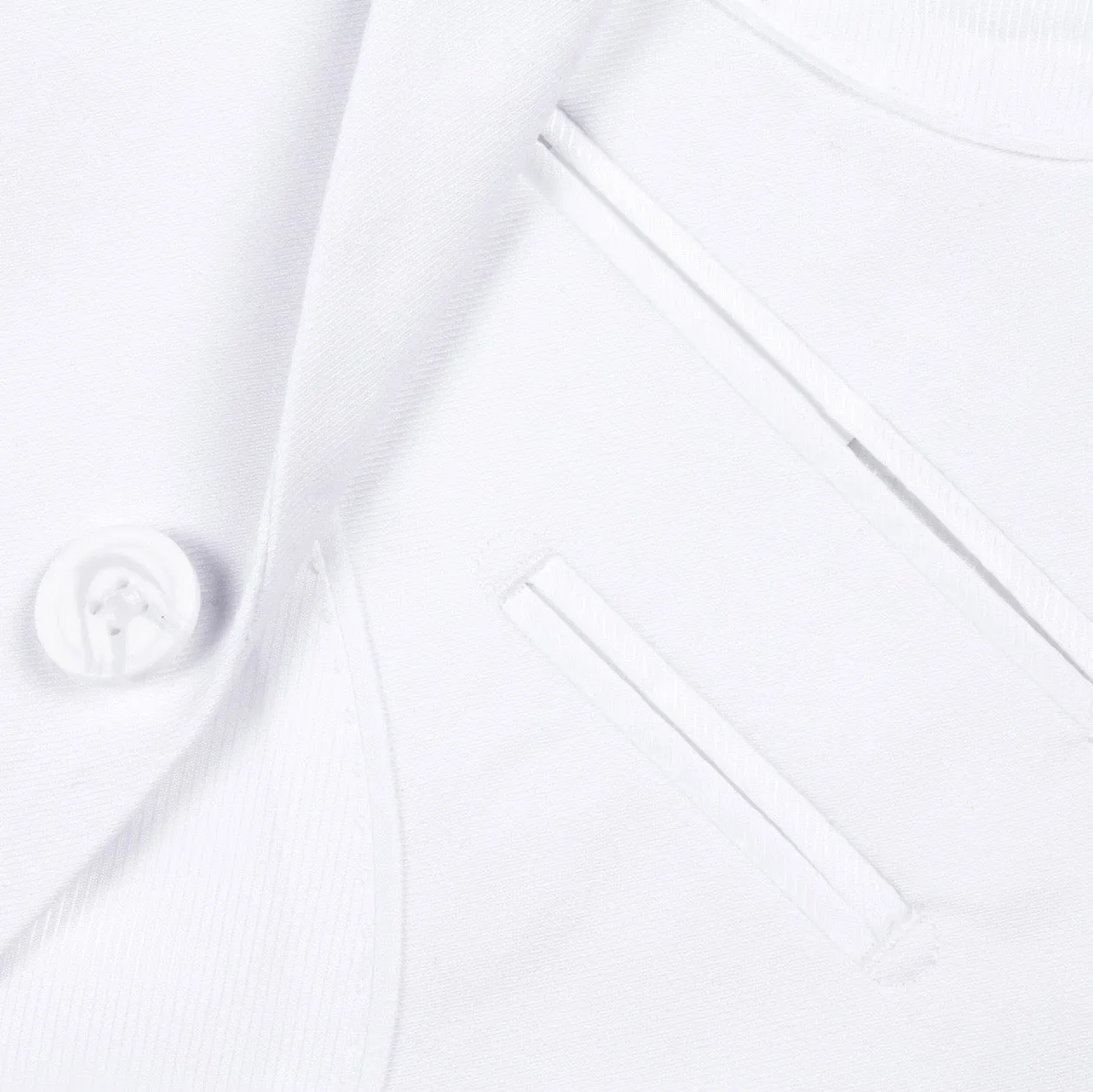 Men's Renoir Two Piece White Slim Fit Suit
