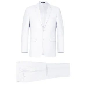 Men's Renoir Two Piece White Slim Fit Suit