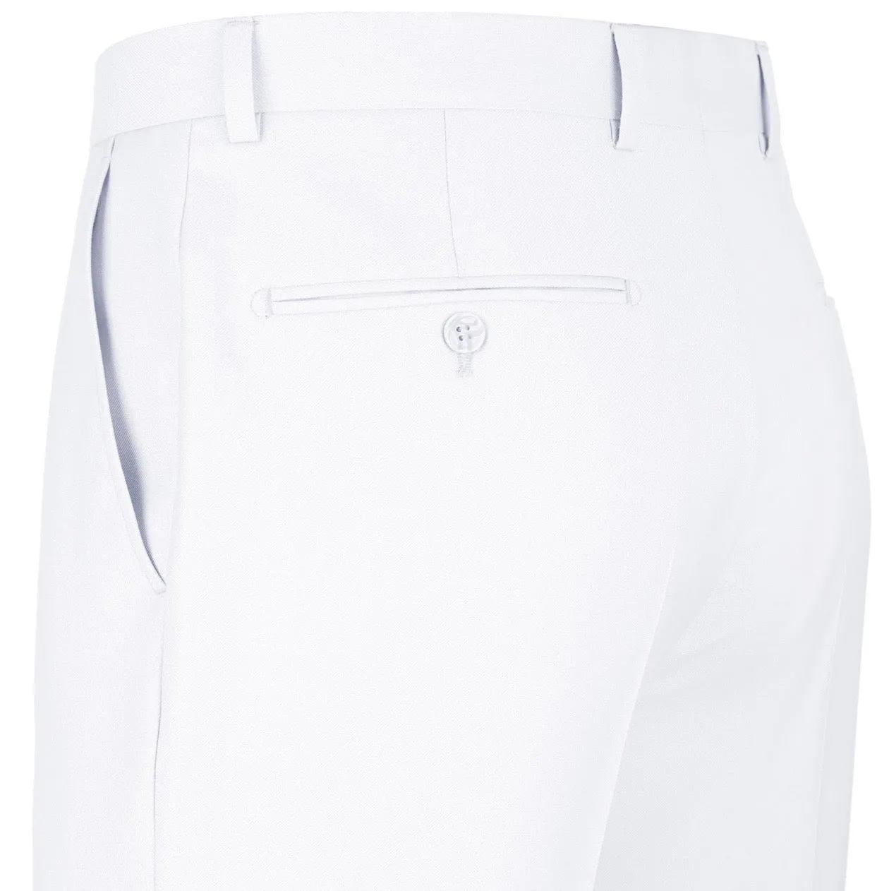 Men's Renoir Two Piece White Slim Fit Suit
