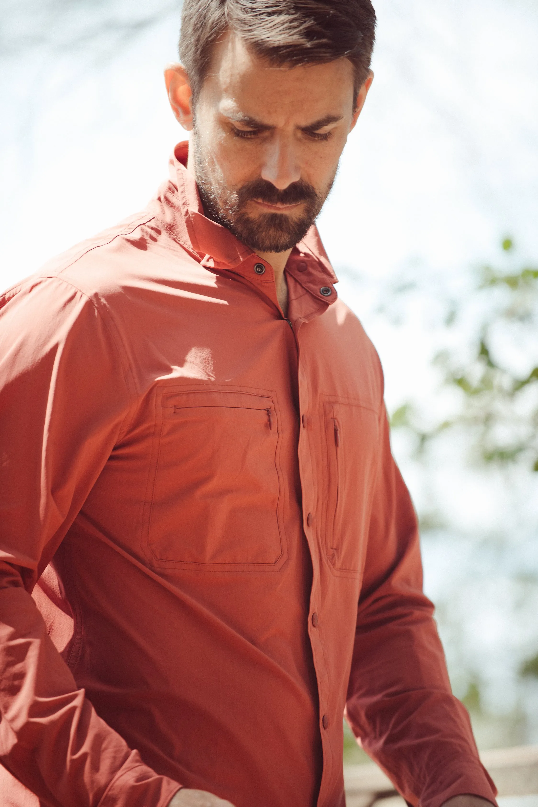 Men's Rivers Long Sleeve Woven Shirt