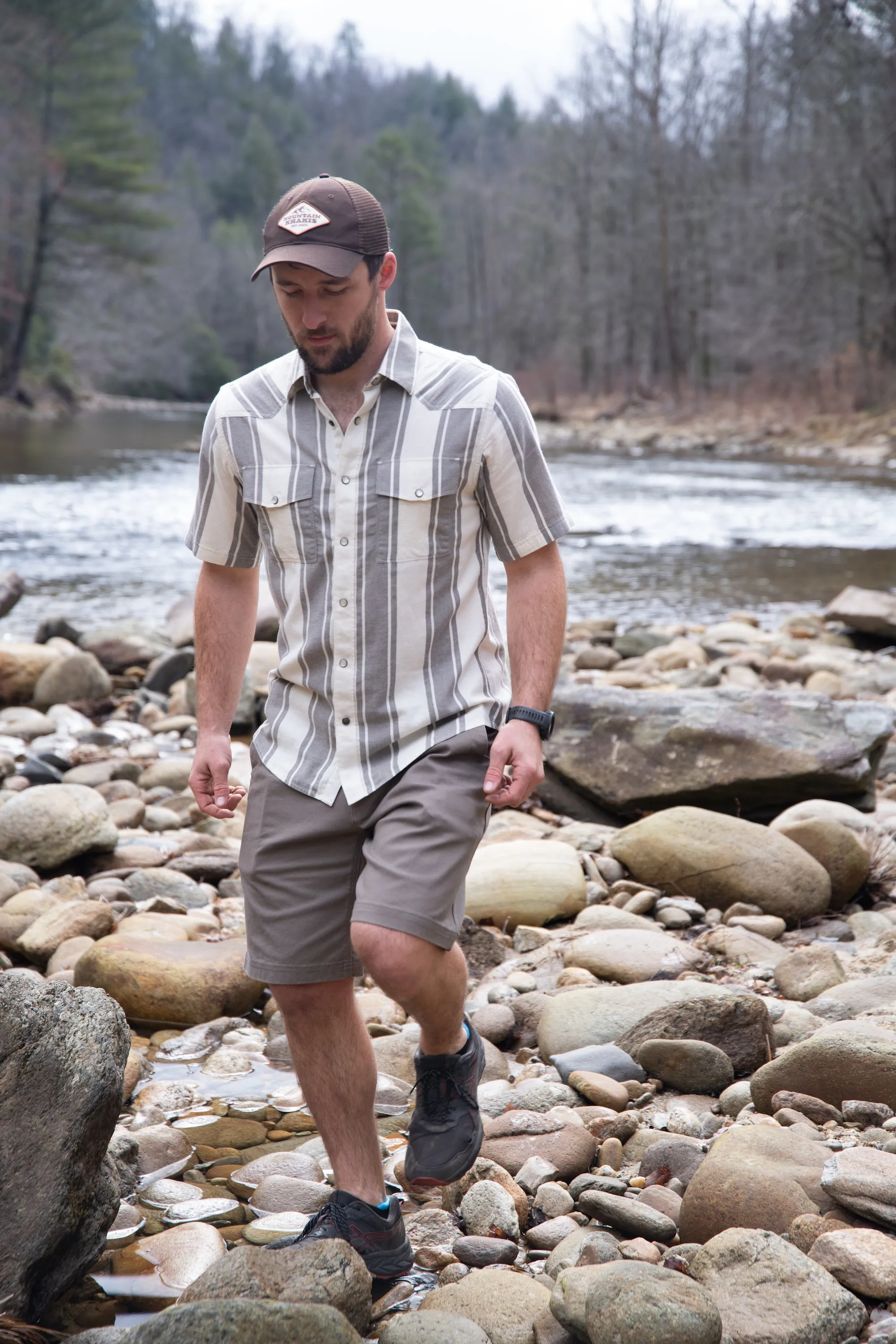 Men's Thayne Short Sleeve Woven Shirt