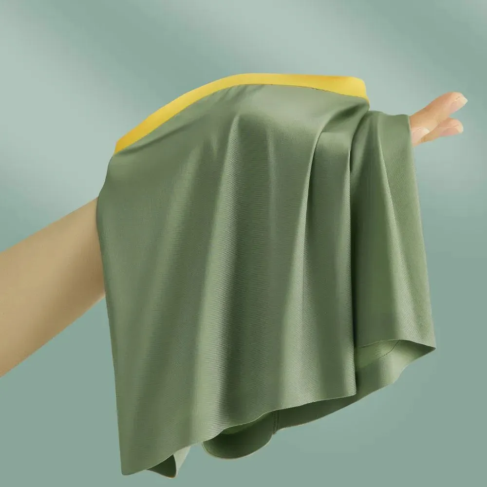 Men's Ultra Thin Ice-Silk & Modal Silk Trunks (4 Pack) - JEWYEE 2281