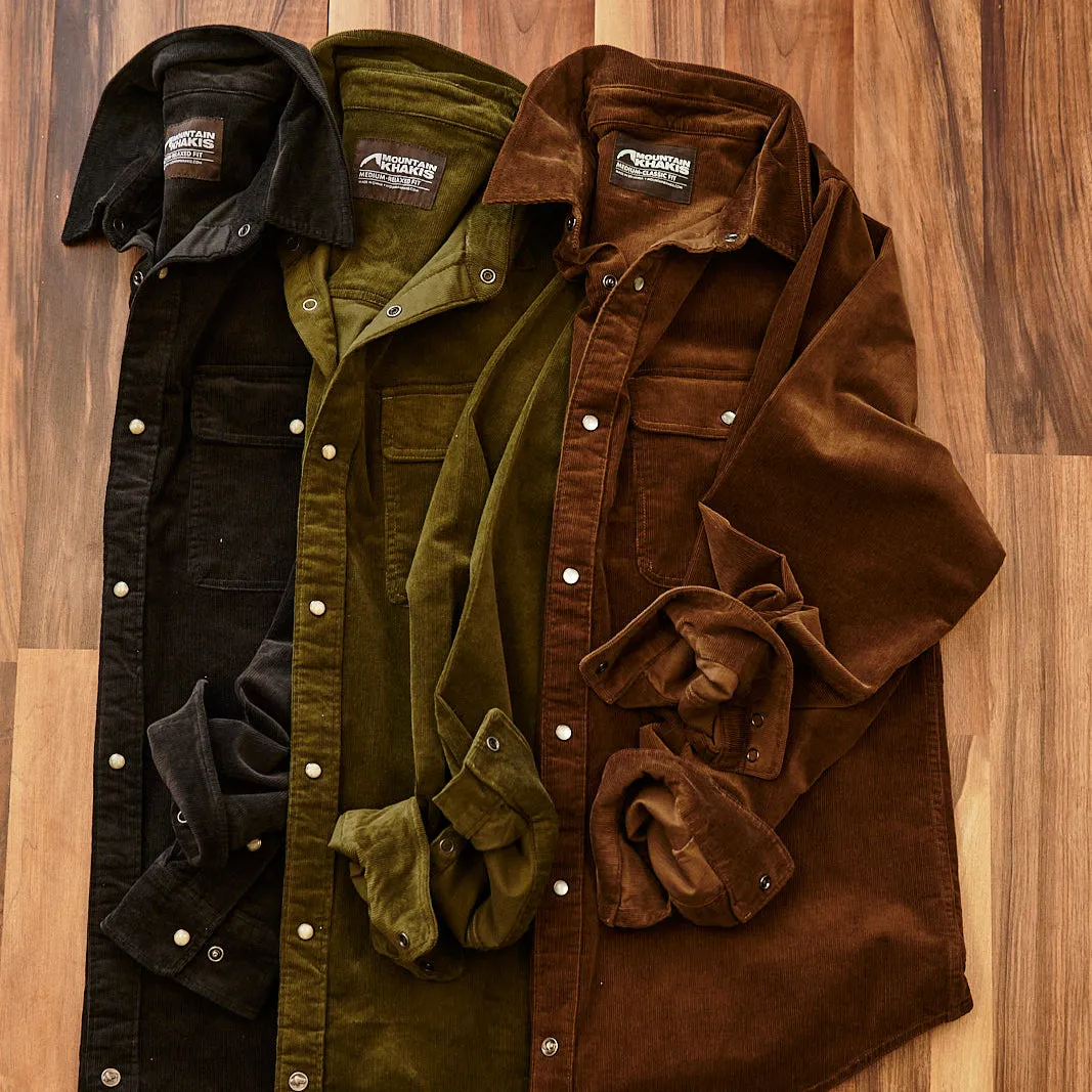 Men's Waylon Cord Chore Shirt