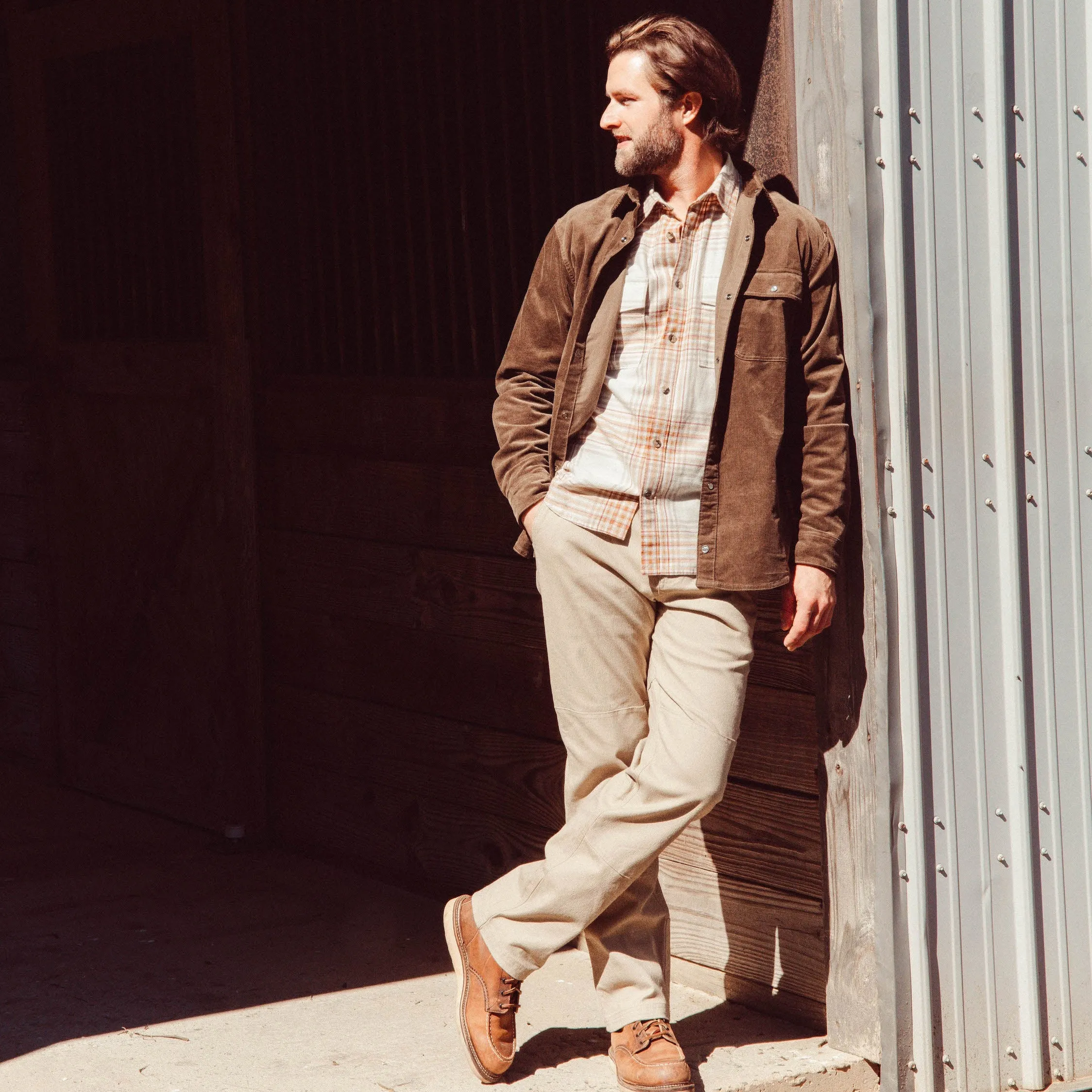 Men's Waylon Cord Chore Shirt