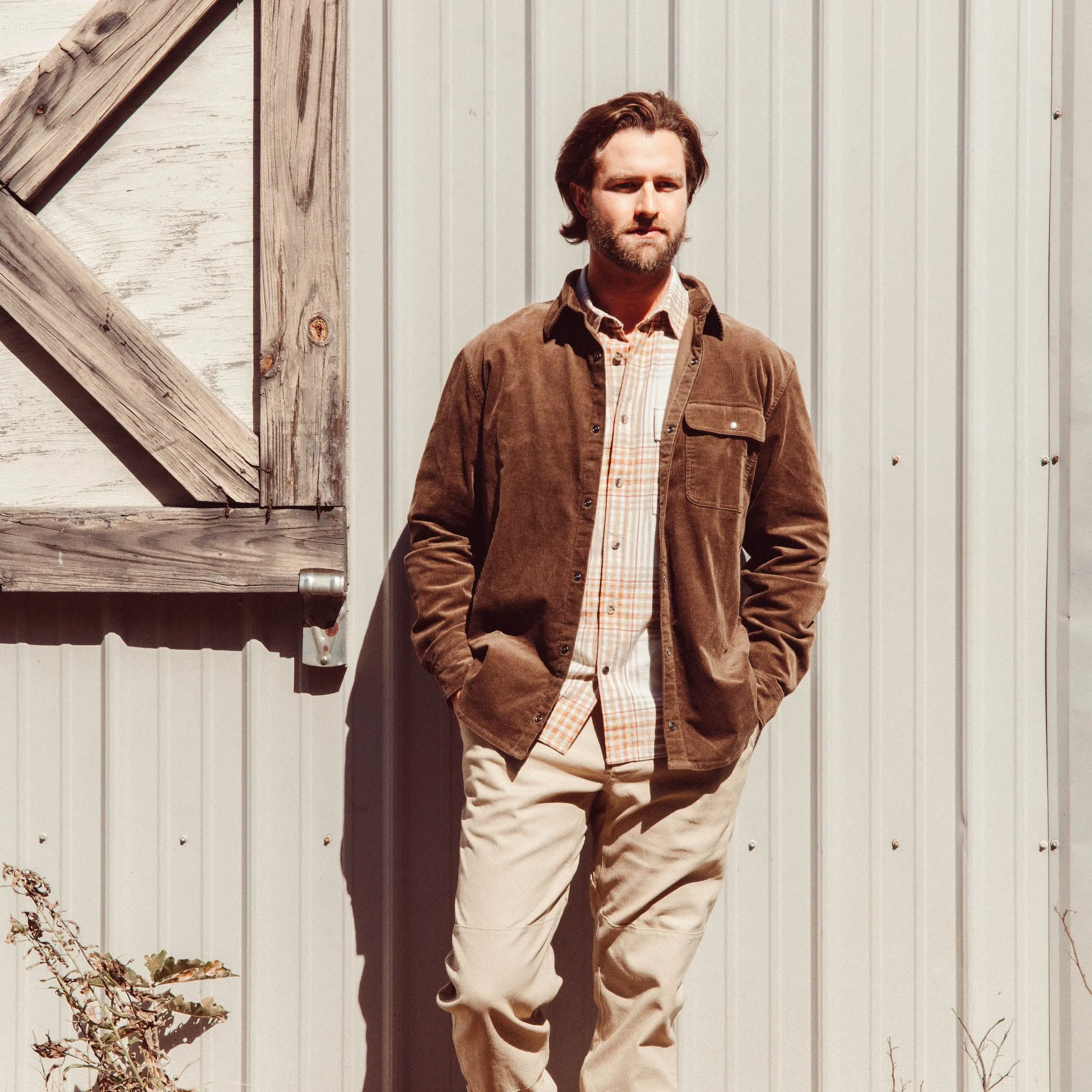 Men's Waylon Cord Chore Shirt