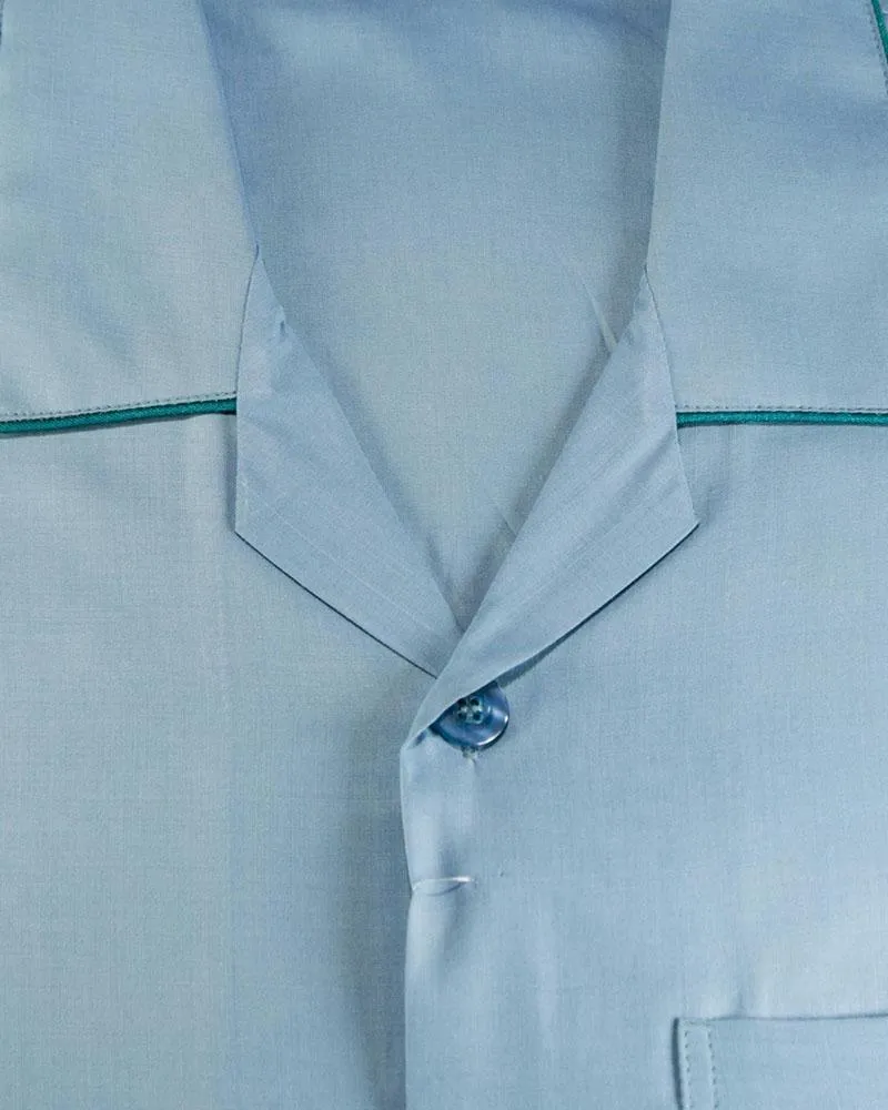 Mens Wedding Nightwear - Plain Design Nightdress By Hy-Brow Plus High Classic