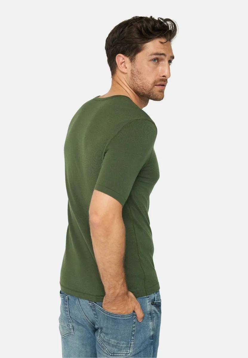 MERINO WOOL BASE LAYER T-SHIRT FOR MEN