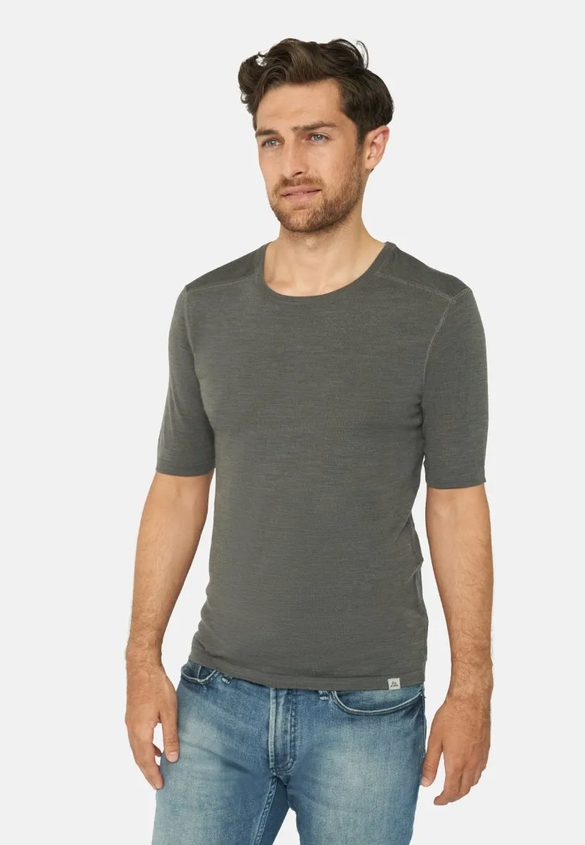 MERINO WOOL BASE LAYER T-SHIRT FOR MEN