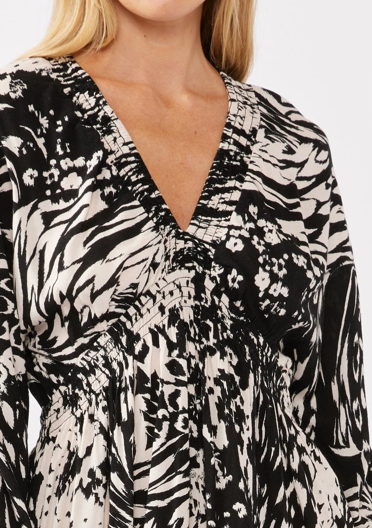 Midnight Oasis Mini Dress