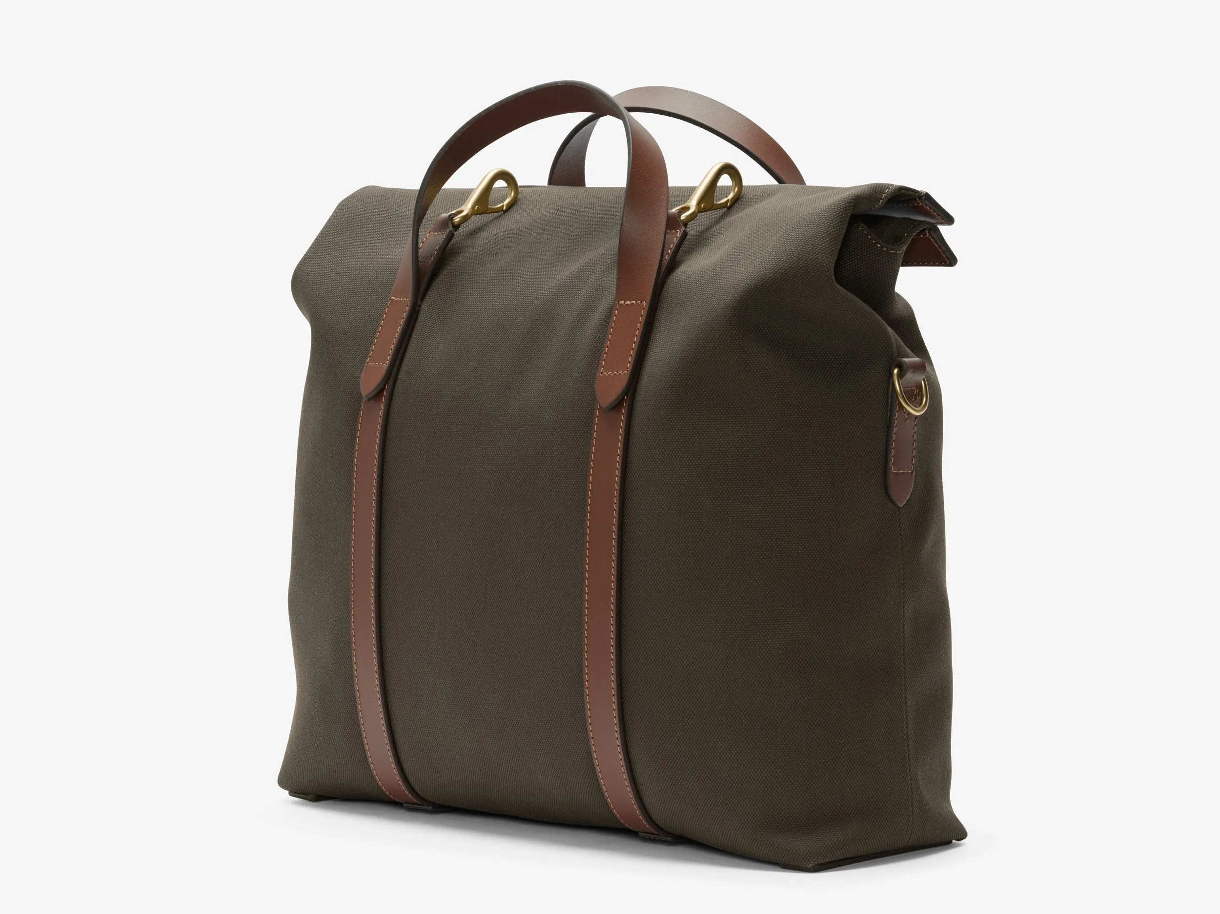 M/S Soft Work – Army/Cuoio