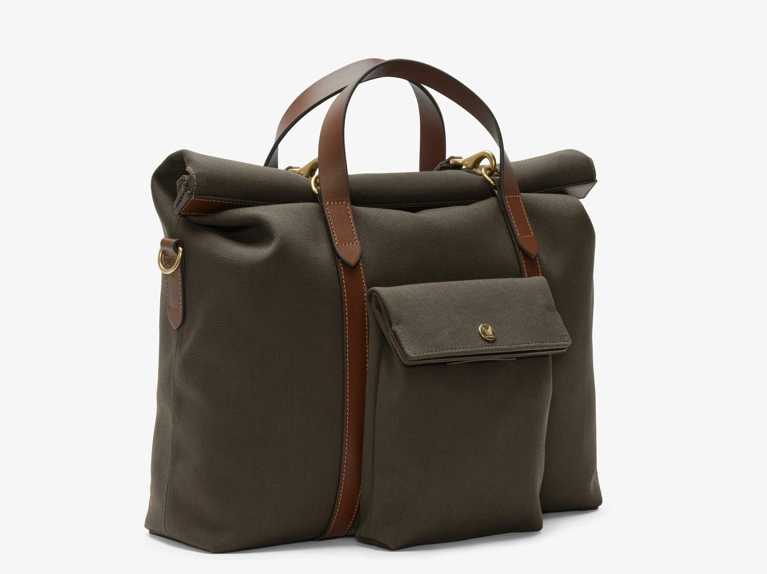 M/S Soft Work – Army/Cuoio