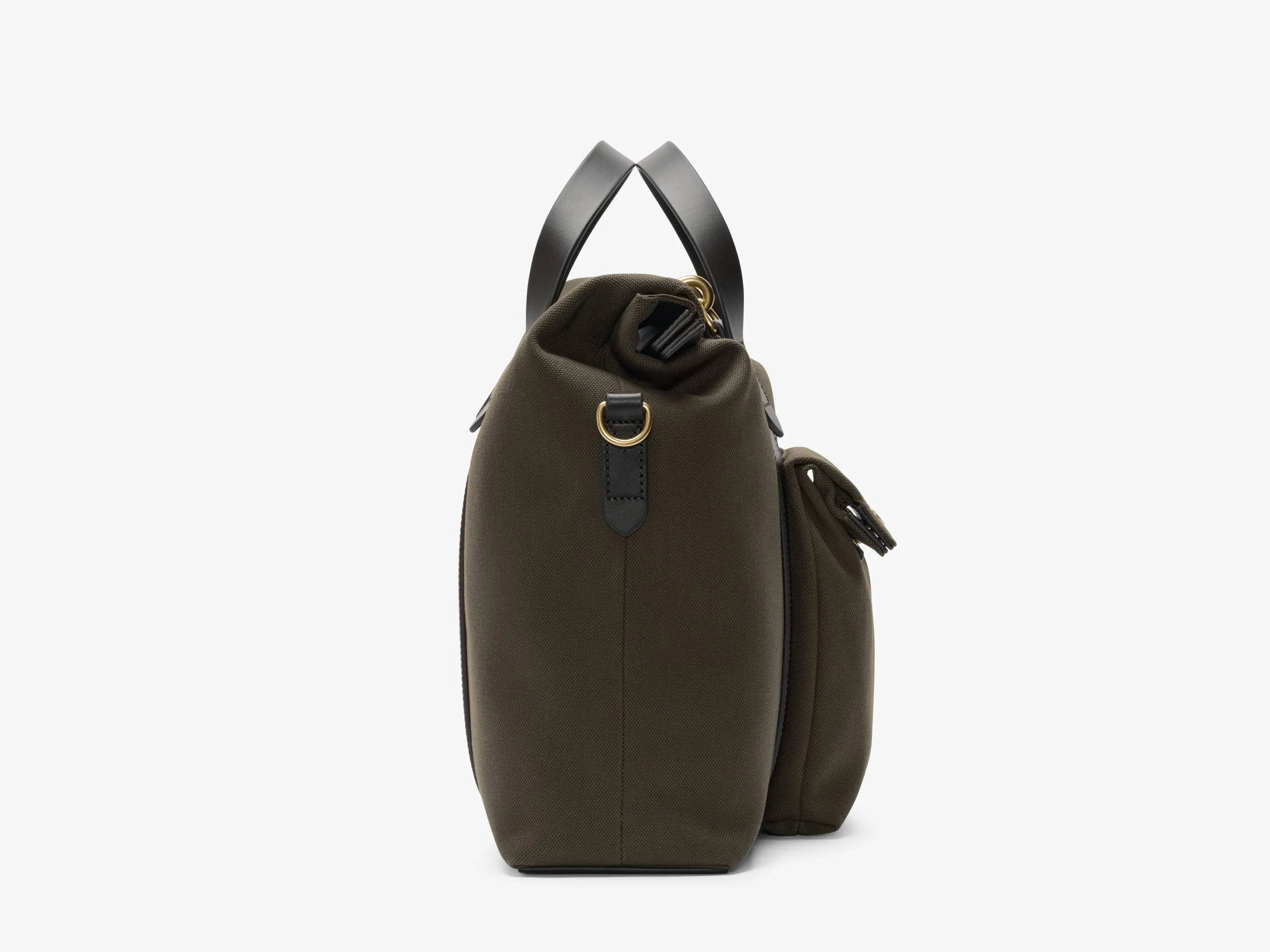 M/S Soft Work – Army/Dark Brown