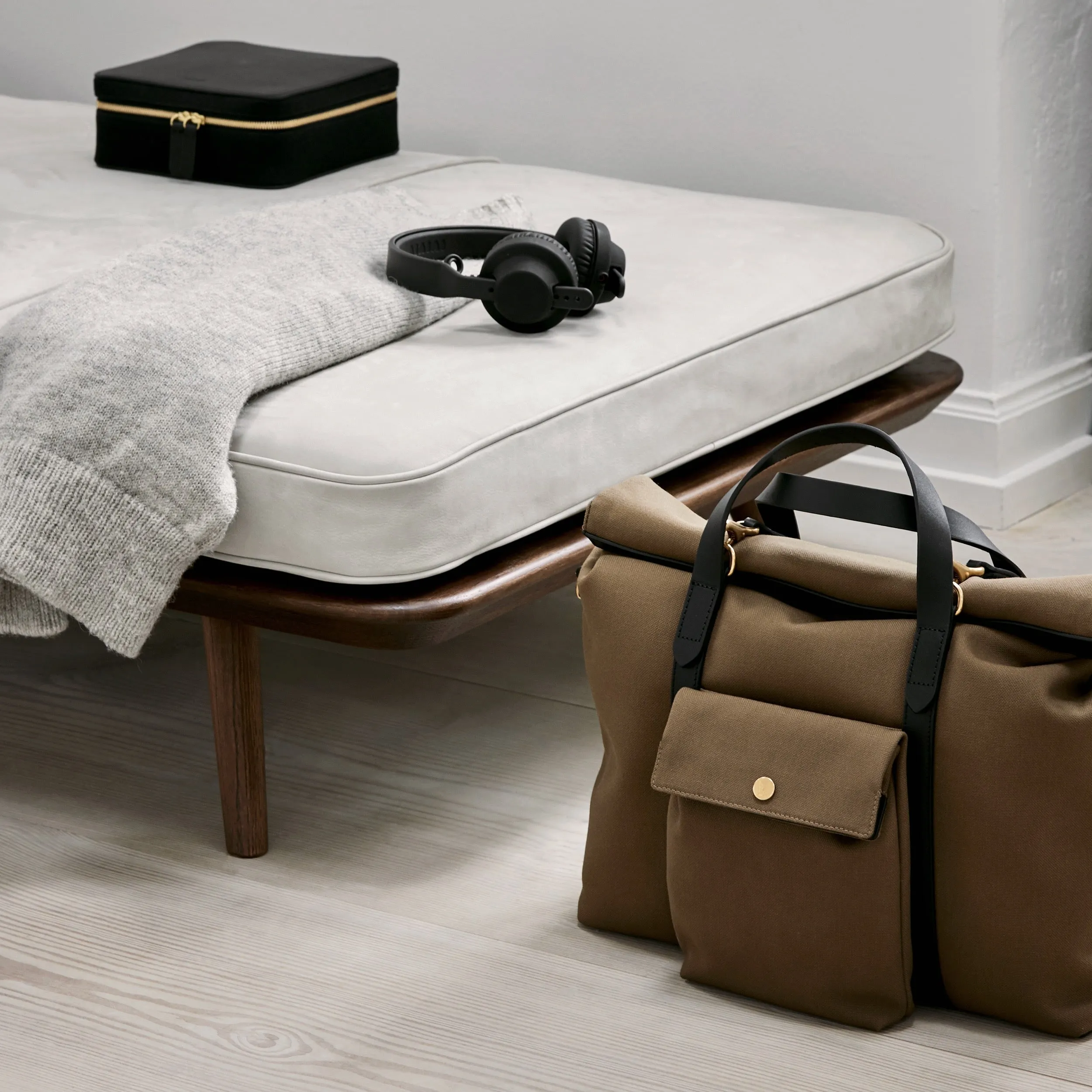 M/S Soft Work - Khaki/Black