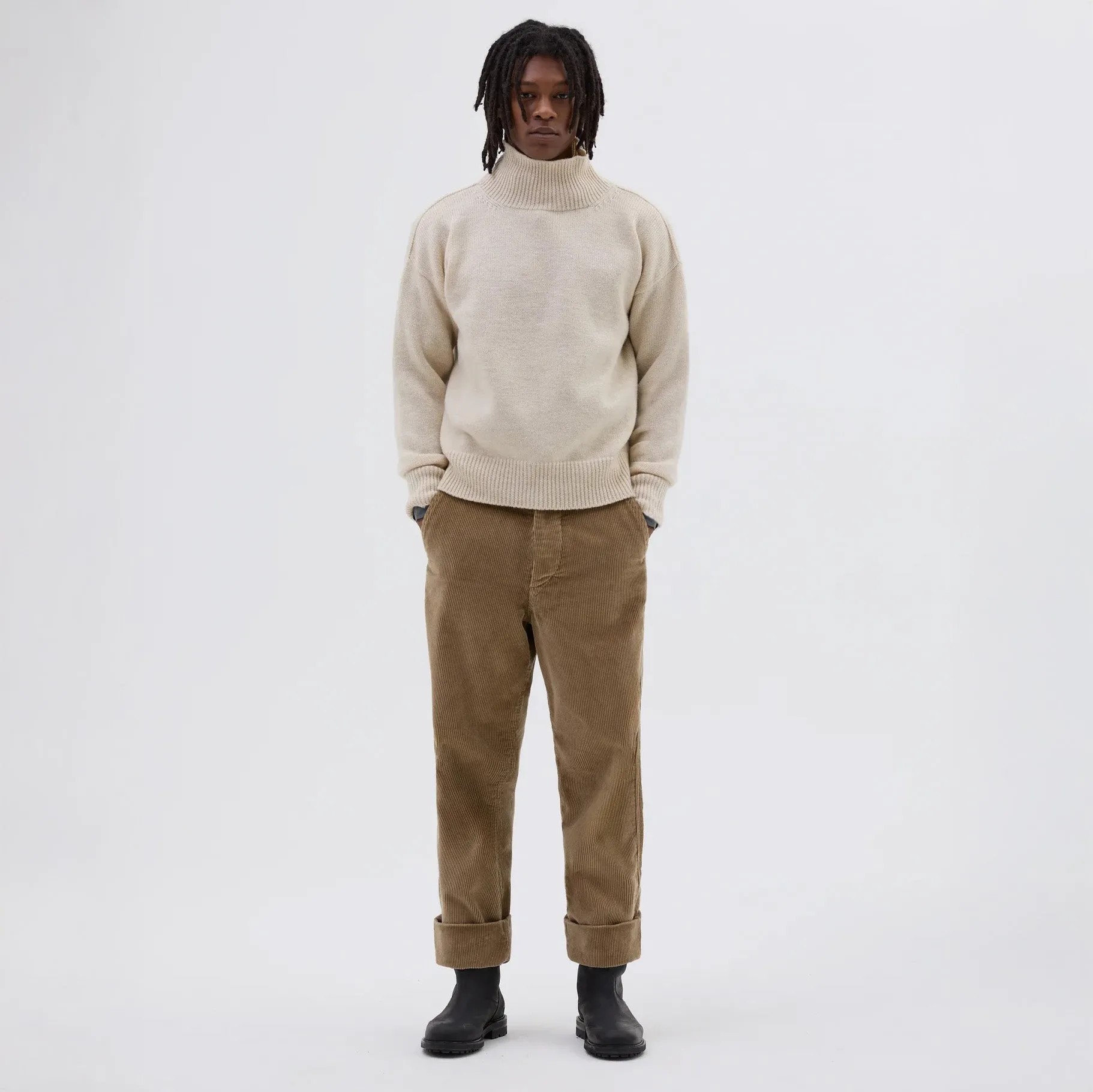 M's T Shape Roll Neck