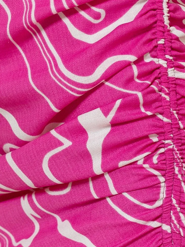Nadia Abstract Dress