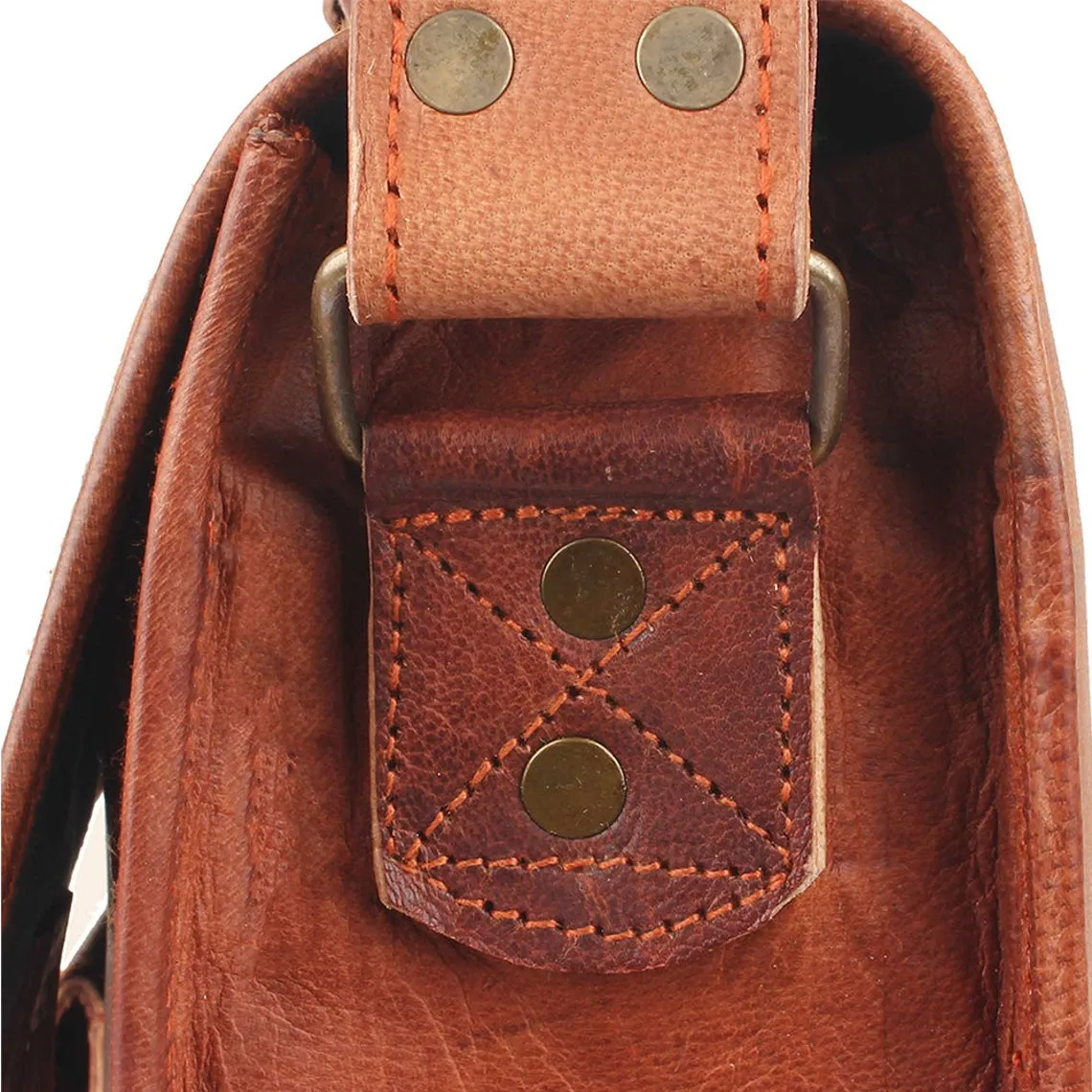 Nadia Leather Satchel Bag