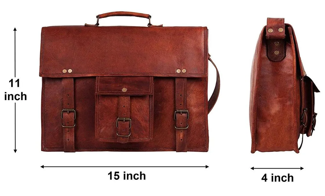 Nadia Leather Satchel Bag