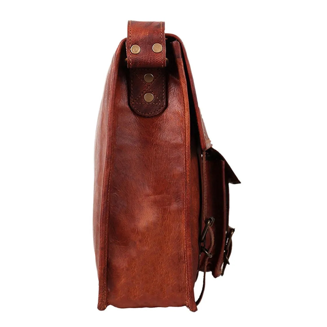 Nadia Leather Satchel Bag