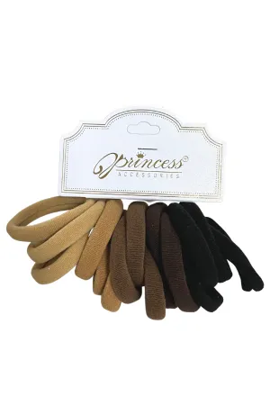 NEUTRAL COTTON HAIR TIES