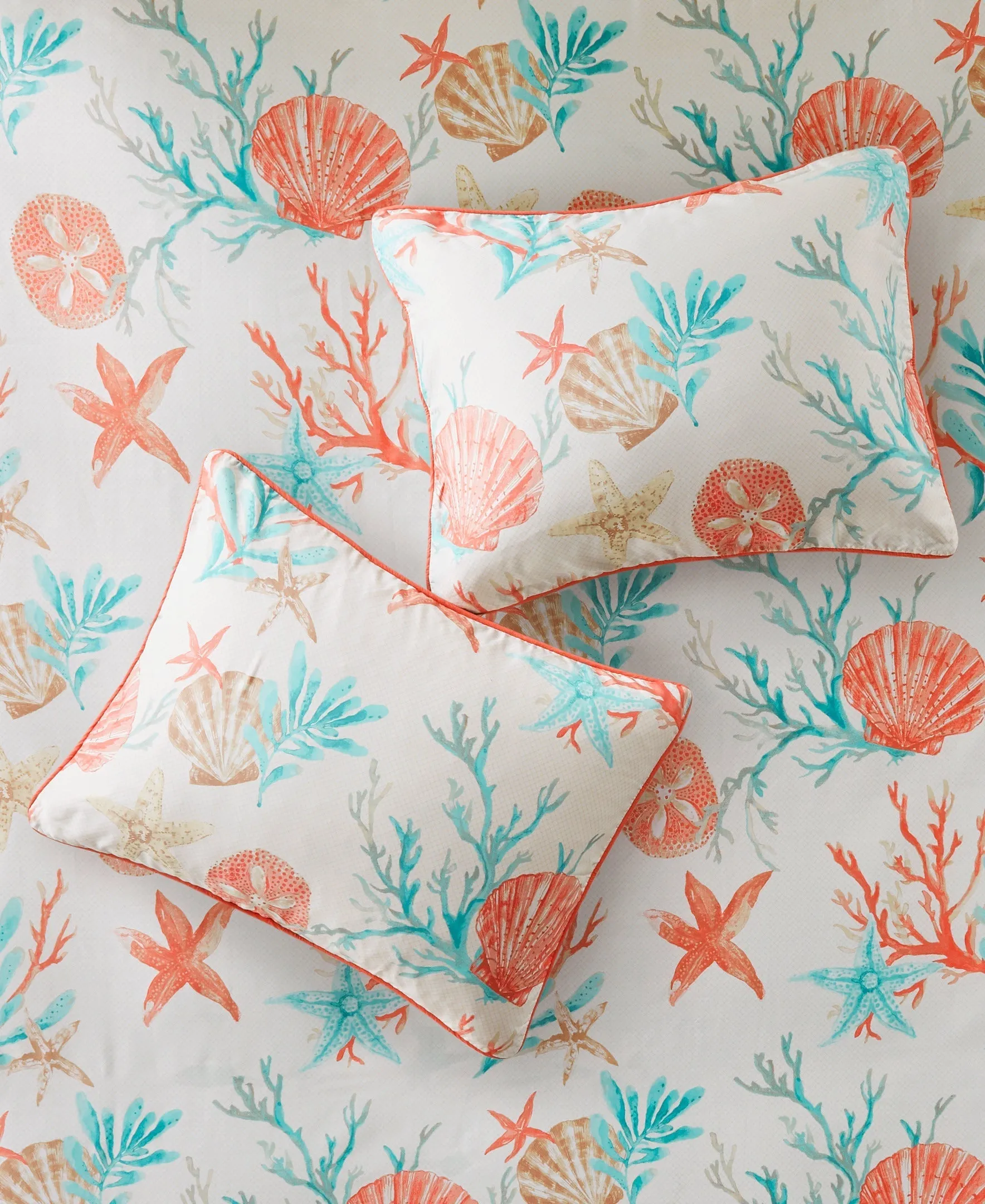Ocean View 6 Piece Sateen Duvet Cover Set