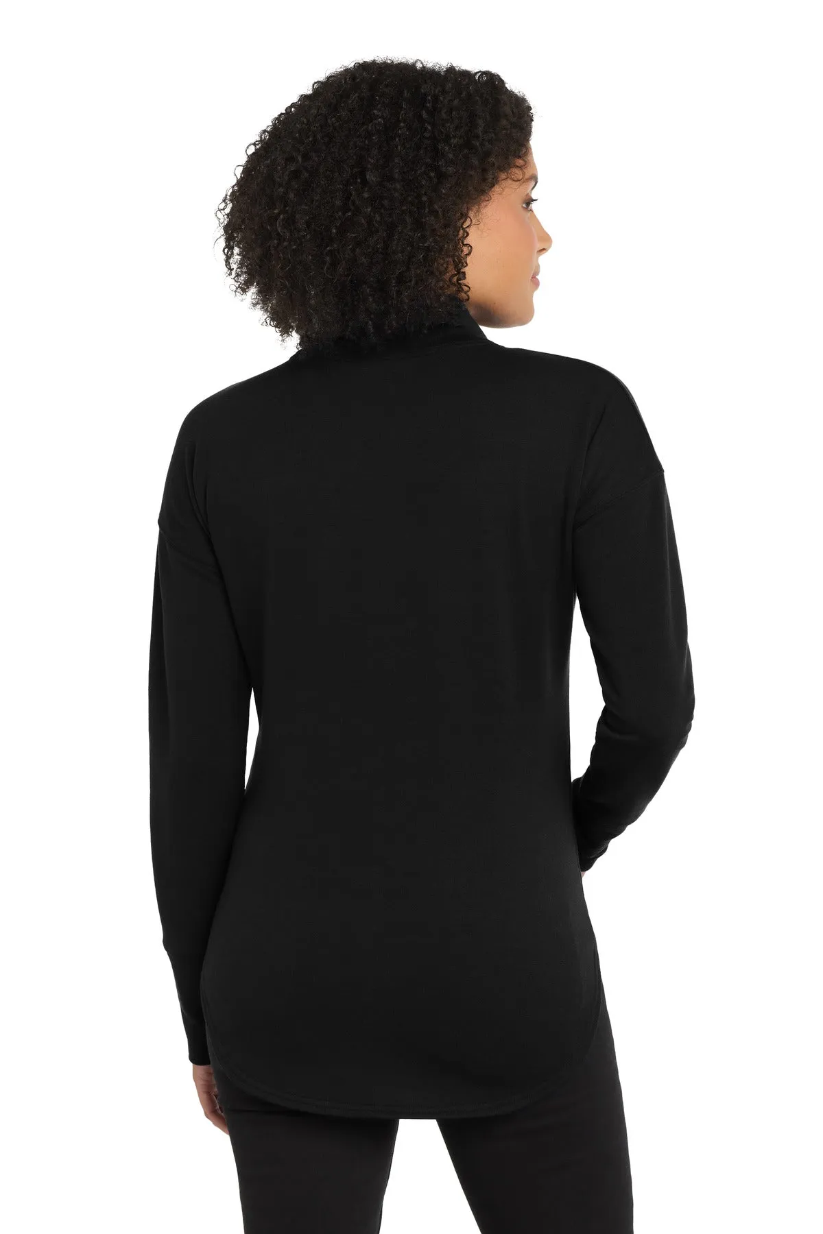 OGIO  Women's Luuma Full-Zip Fleece. LOG812 Blacktop