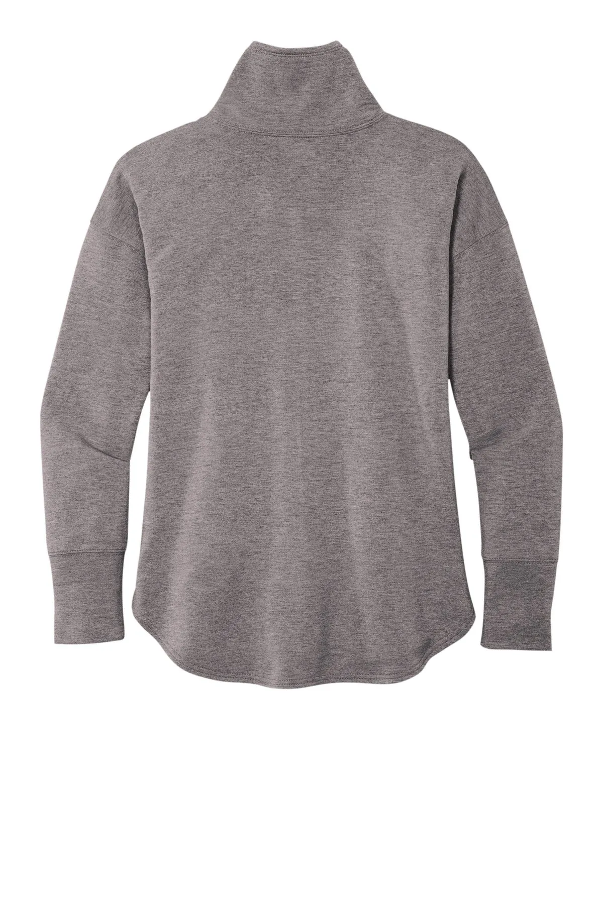 OGIO  Women's Luuma Full-Zip Fleece. LOG812 Petrol Grey Heather