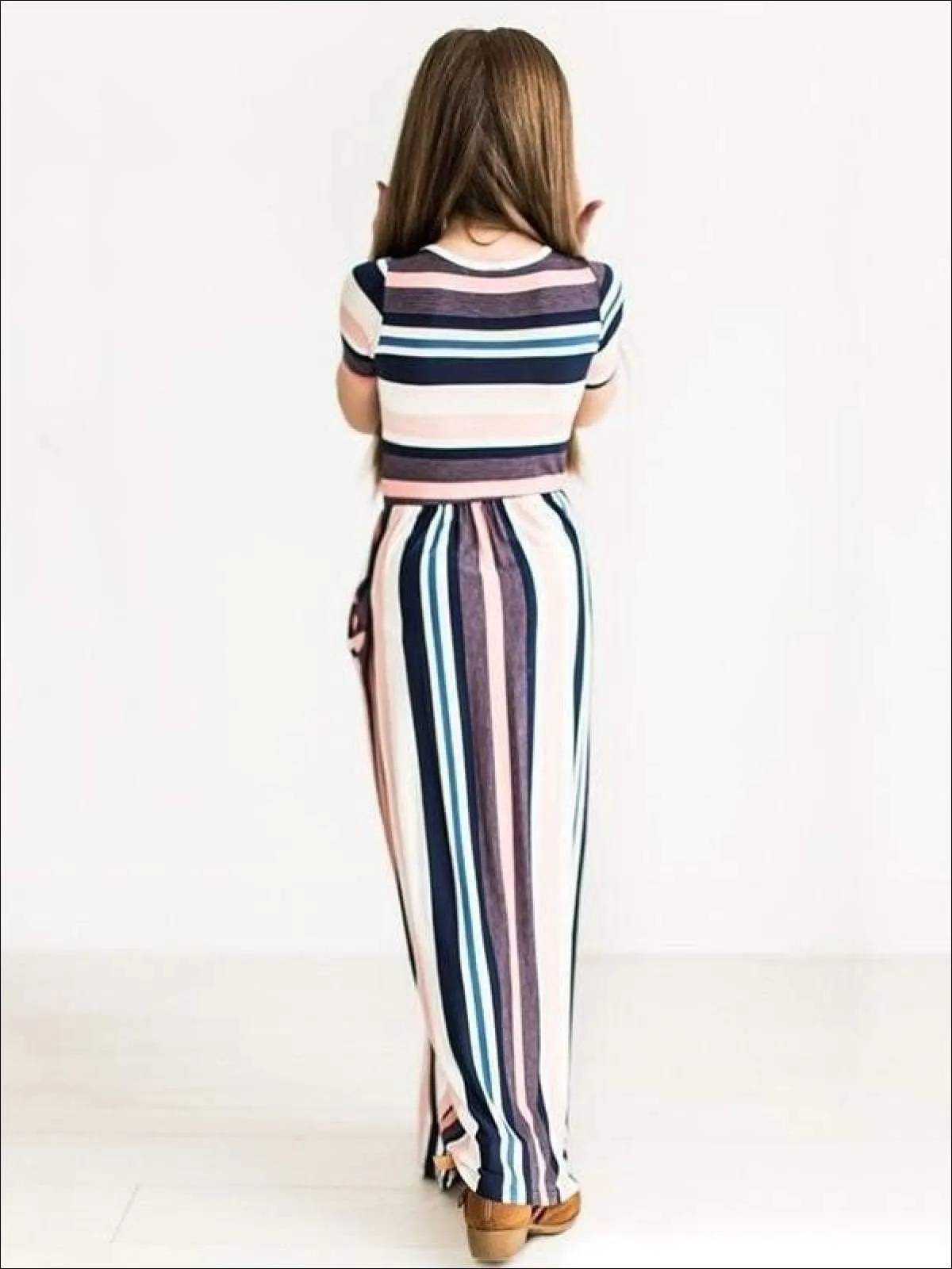 Oh So Chic Striped Maxi Dress