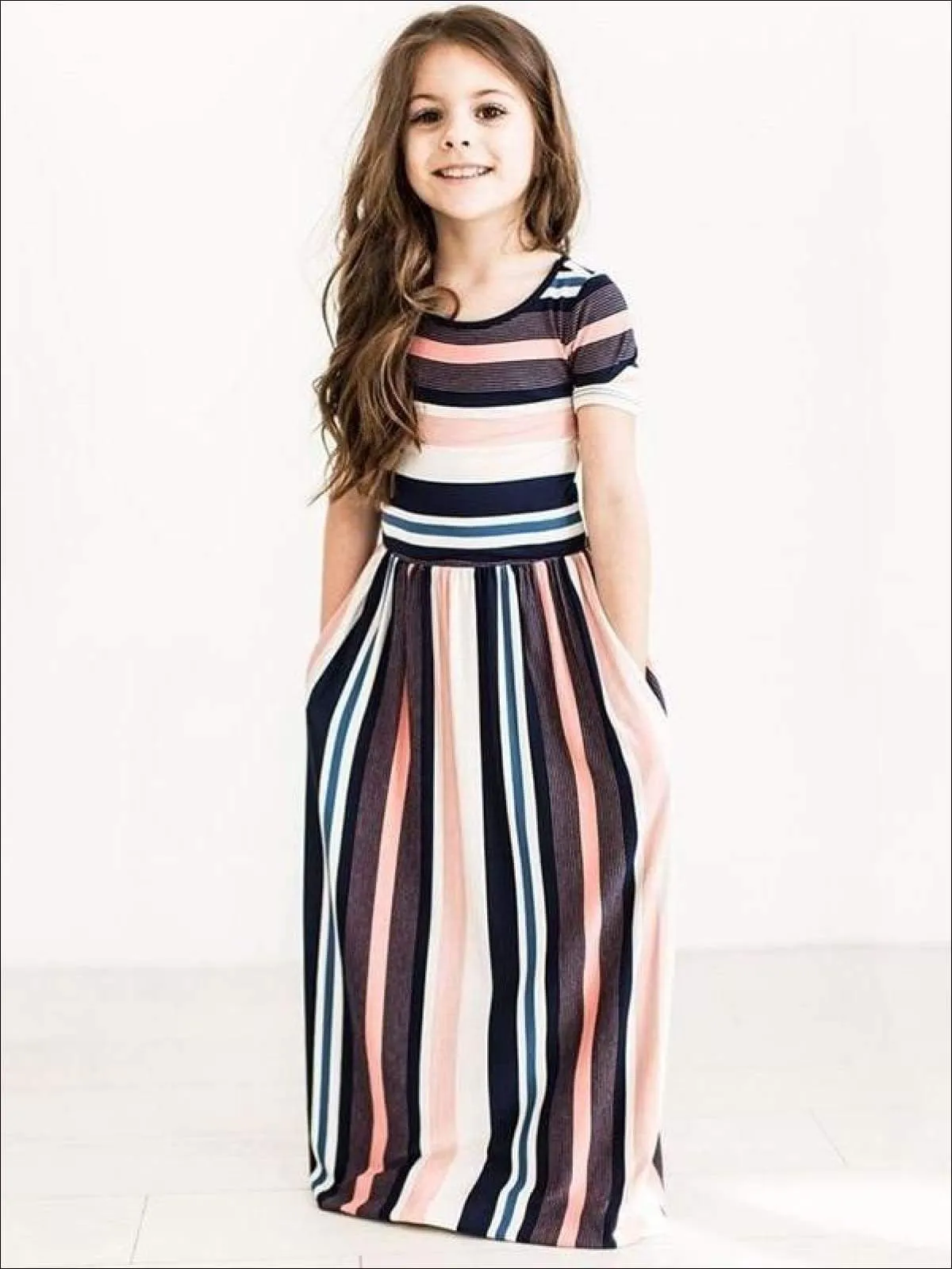 Oh So Chic Striped Maxi Dress
