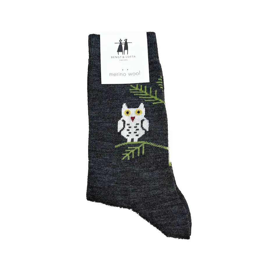 Owl - Bengt and Lotta - Swedish Socks