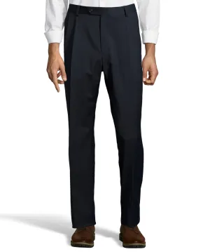 Palm Beach 100% Wool Gabardine Navy Pleated Pant