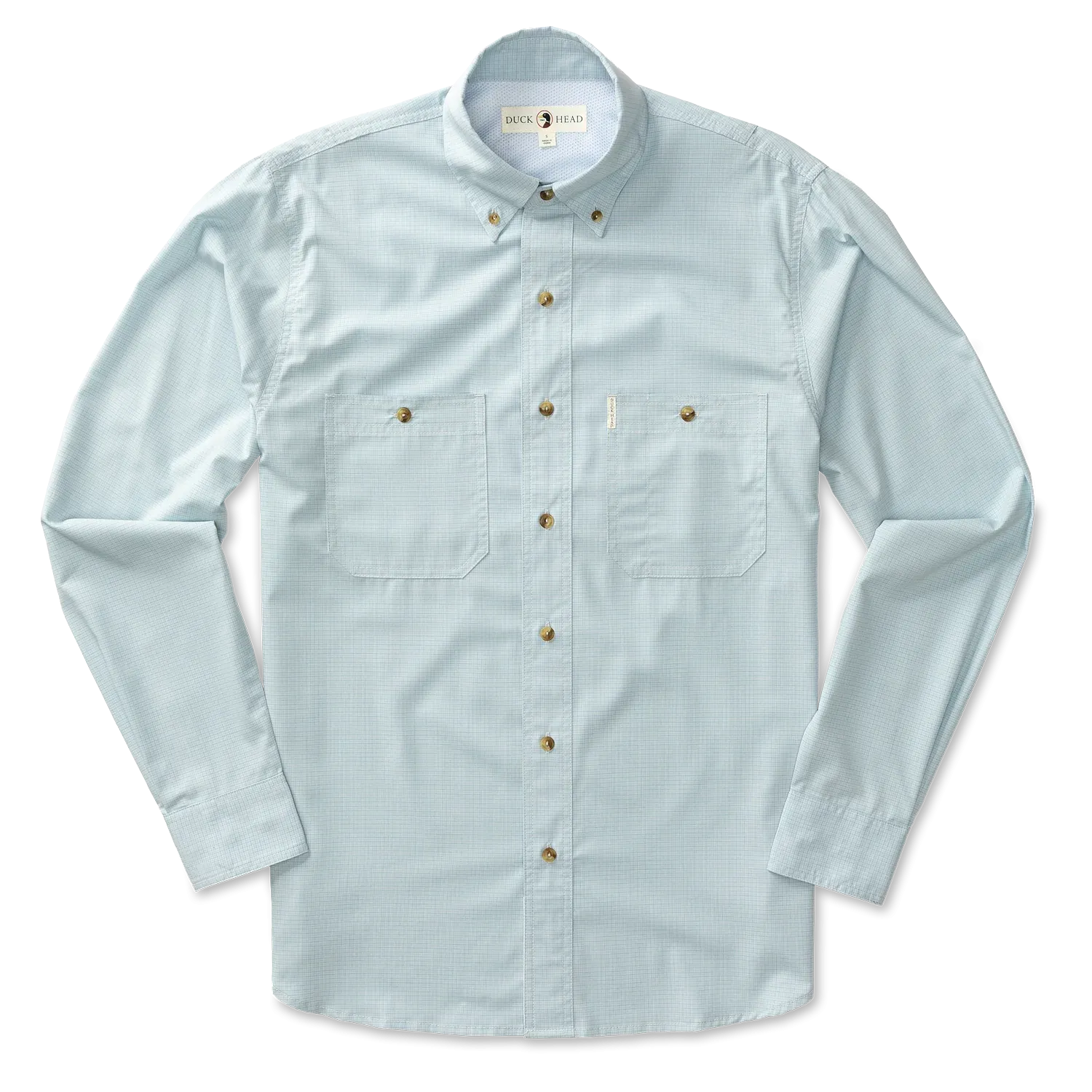 Performance Poplin Guide Shirt (Light Blue)
