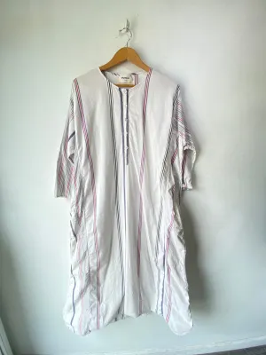 Pietsie Pink & Blue Stripe Dress