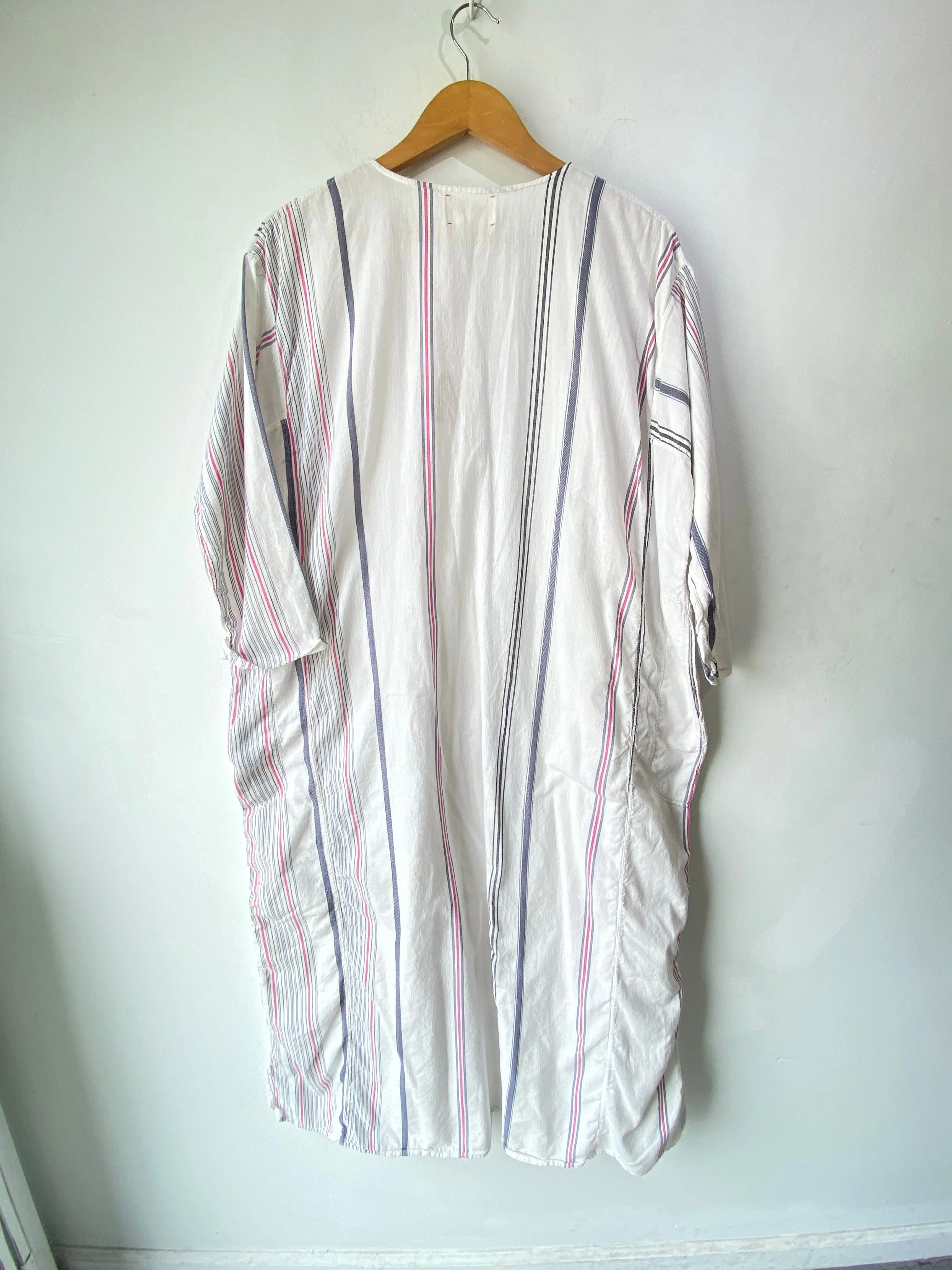 Pietsie Pink & Blue Stripe Dress
