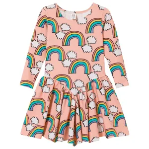 Pink Rainbow Ballerina Dress - 2 Left Size 2-4 & 10-12 years