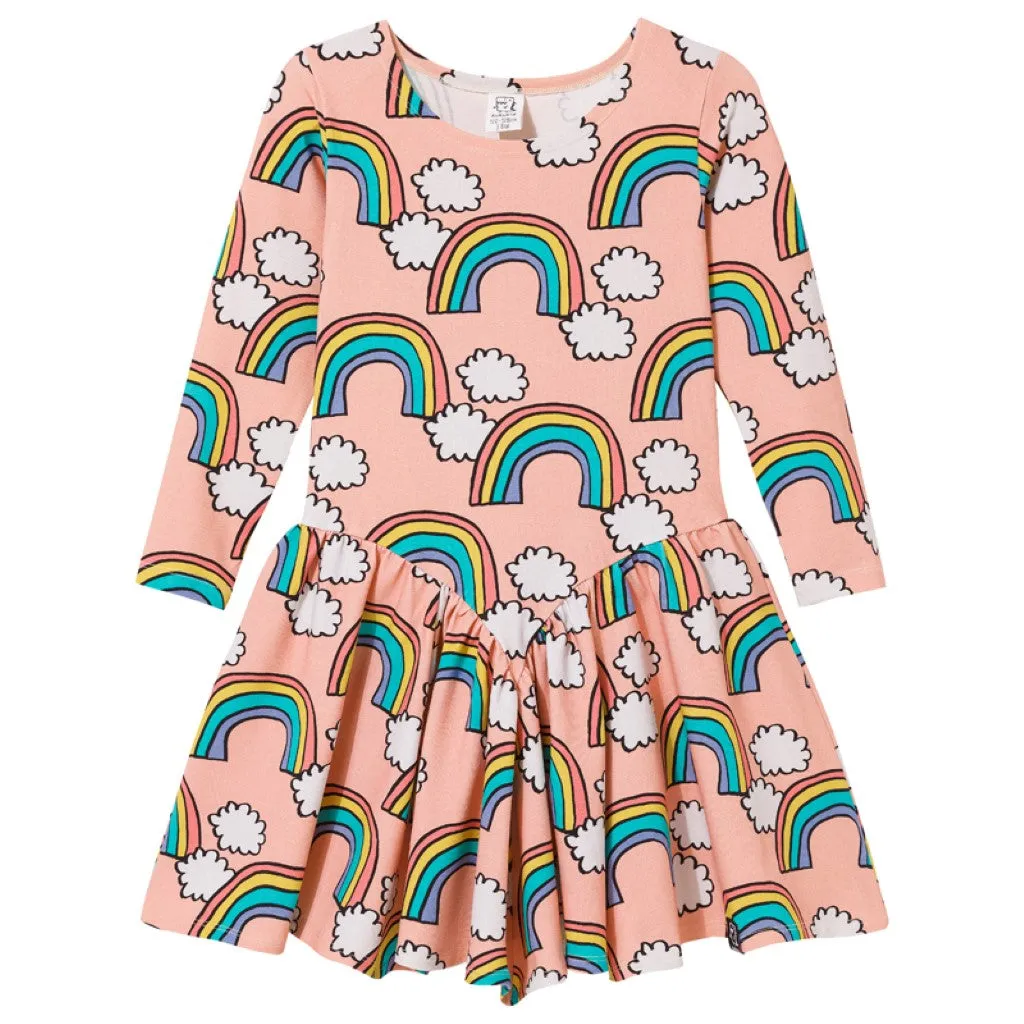 Pink Rainbow Ballerina Dress - 2 Left Size 2-4 & 10-12 years