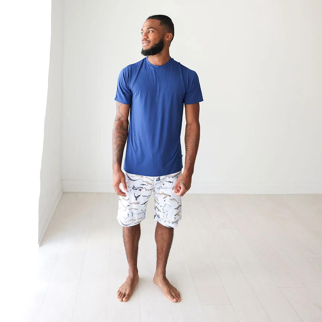 Posh Peanut Maverick Men's S/S & Shorts Loungewear Set