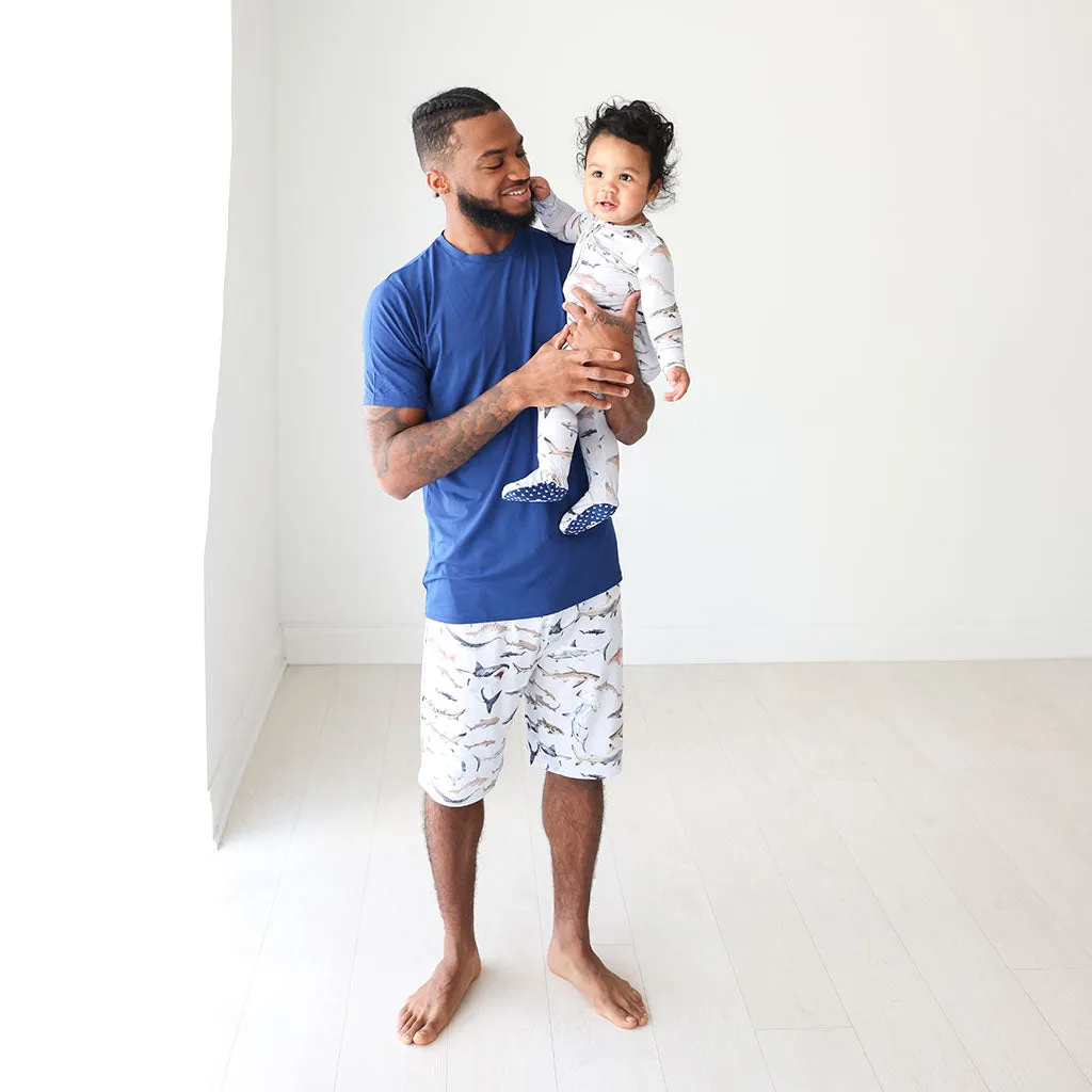 Posh Peanut Maverick Men's S/S & Shorts Loungewear Set