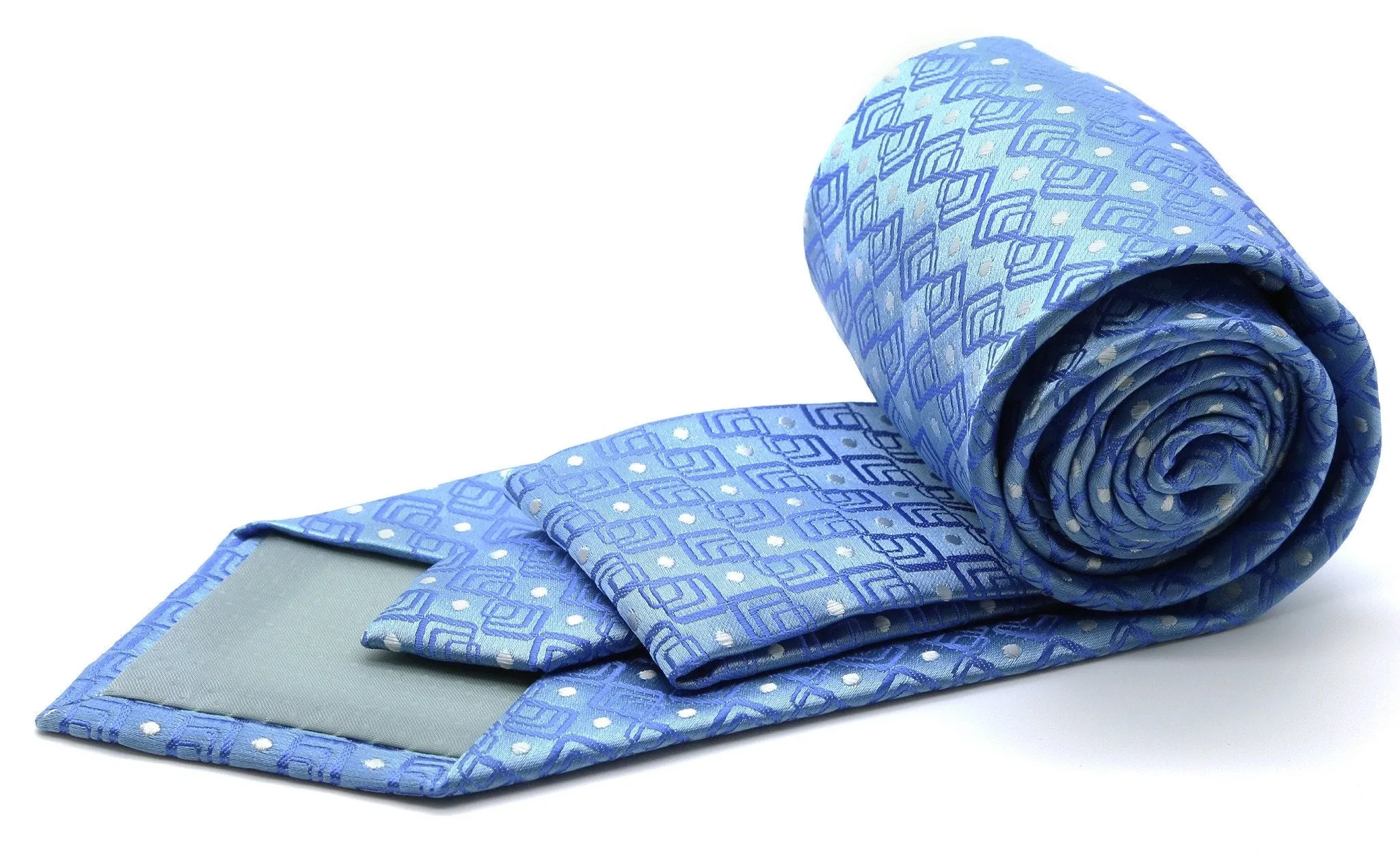 Premium Triple Square Pattern Ties