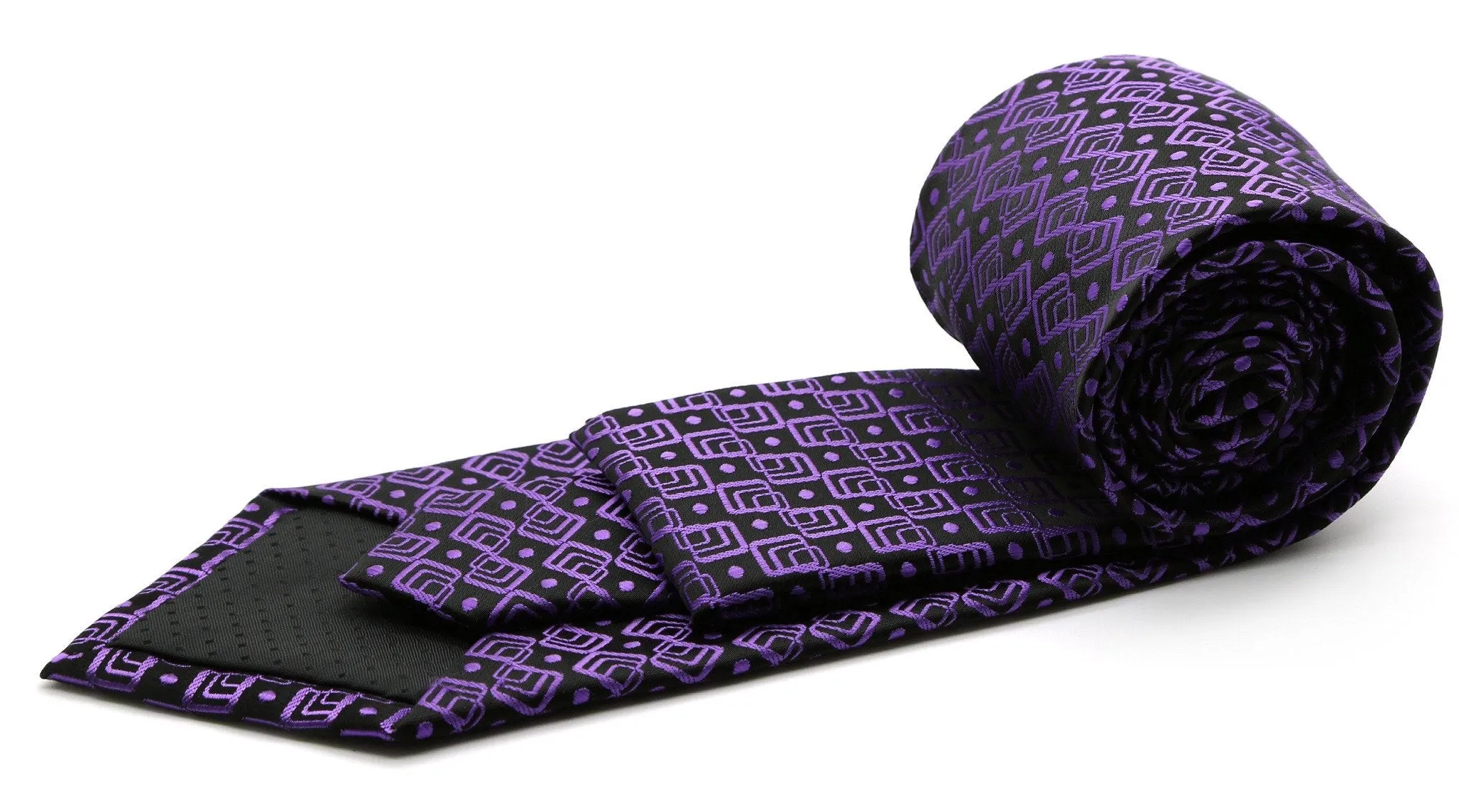 Premium Triple Square Pattern Ties