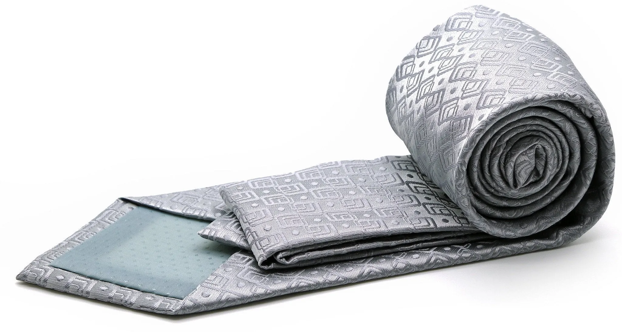 Premium Triple Square Pattern Ties