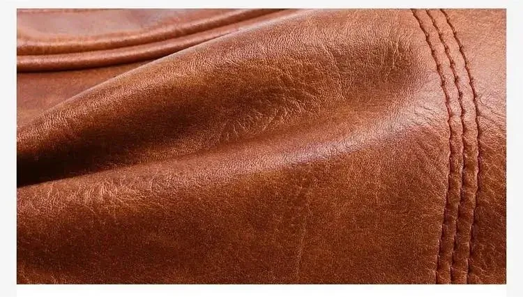 PU Leather Shoulder Bag Large Capacity Portable Casual and Waterproof Crossbody Document Bag for Men Laptop Bag