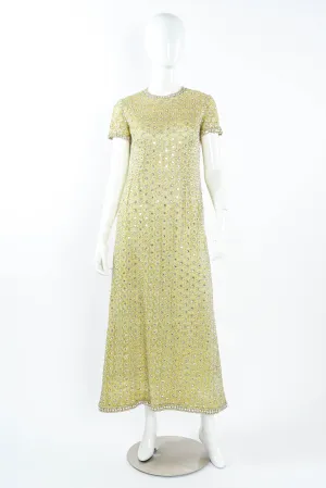 Rhinestone Dotted Dress
