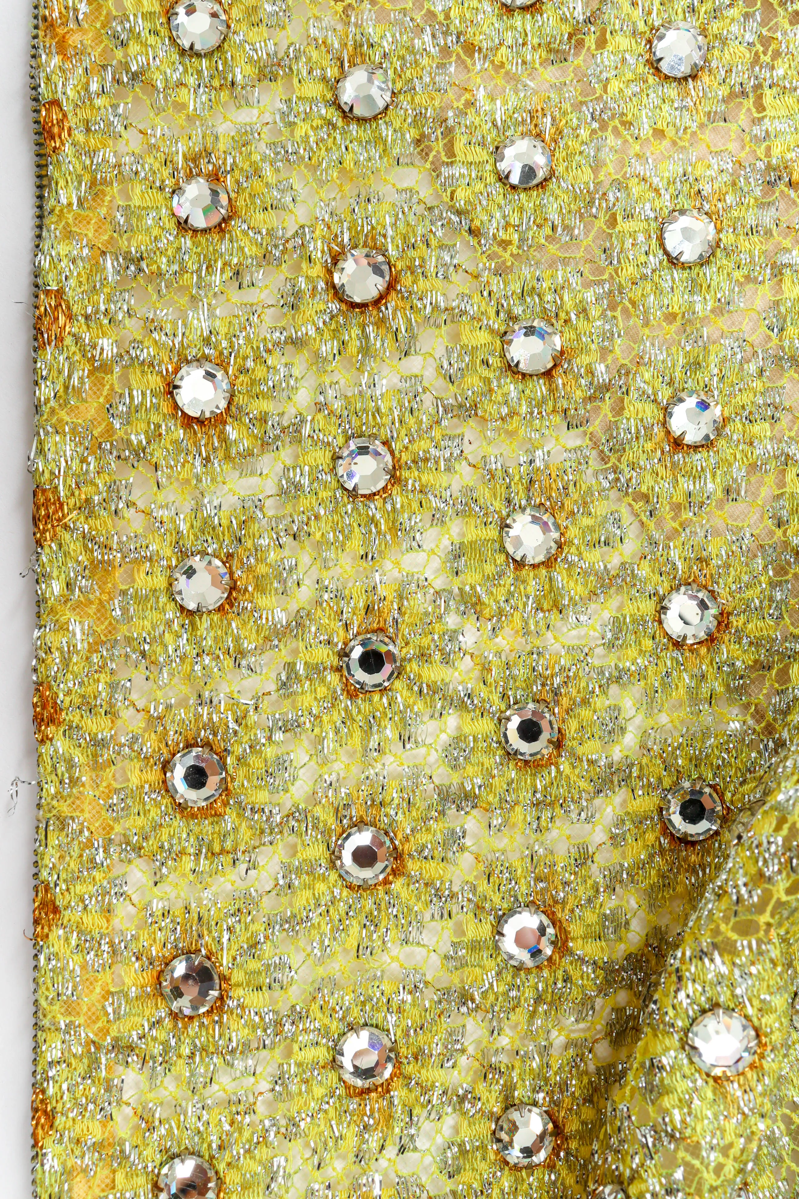 Rhinestone Dotted Dress