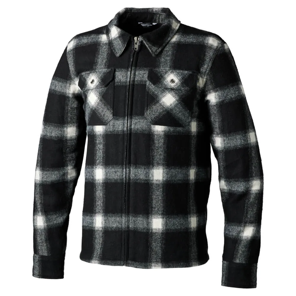 RST Brushed CE Textile Shirt Black / White